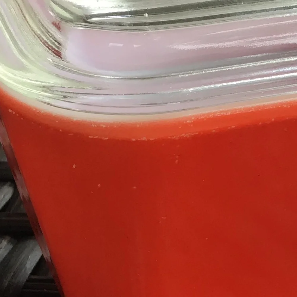 Pyrex Vintage Refrigerator Dish with Lid Primary Red